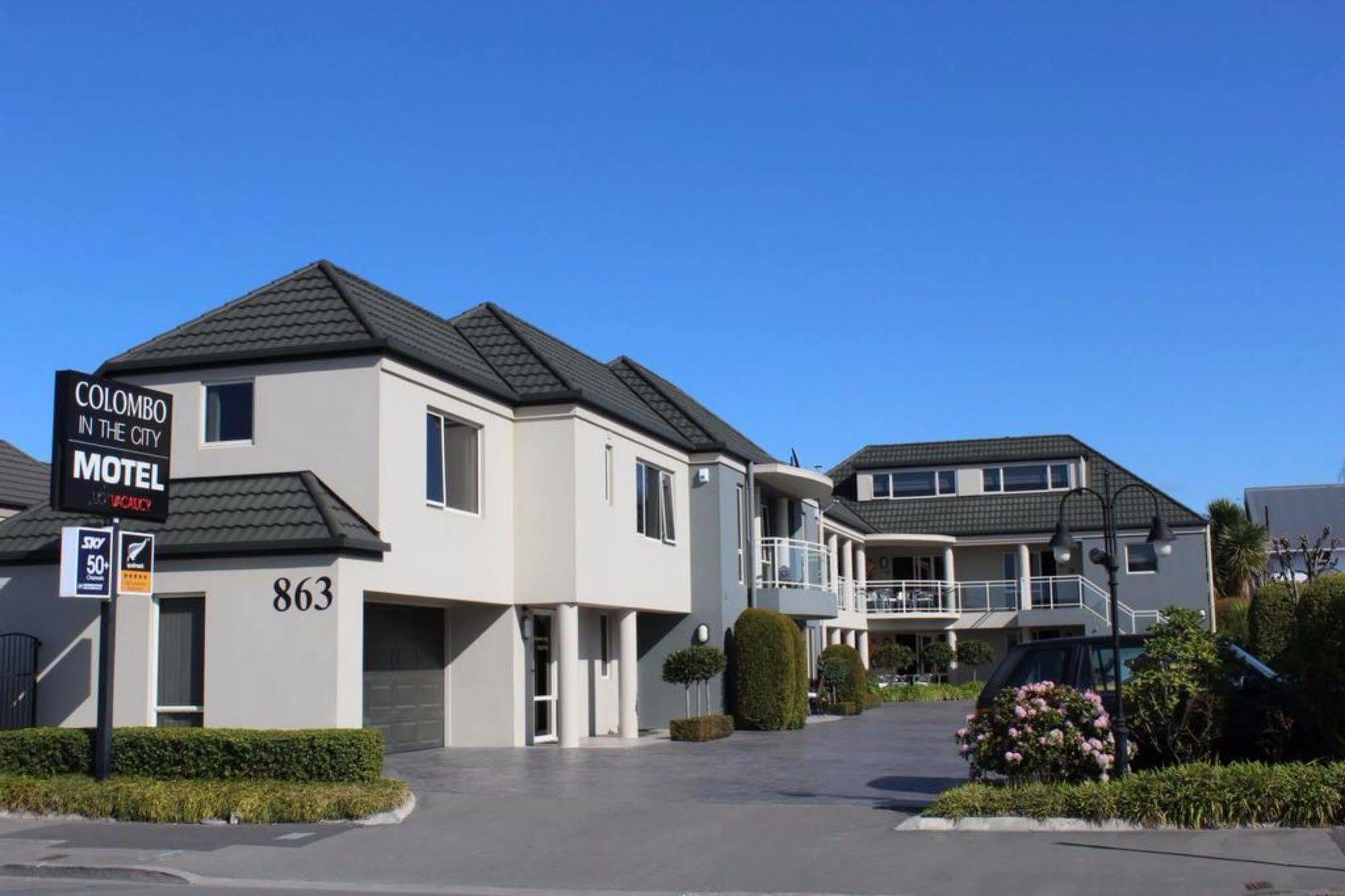 Colombo In The City Крайстчёрч Экстерьер фото A motel in New Zealand